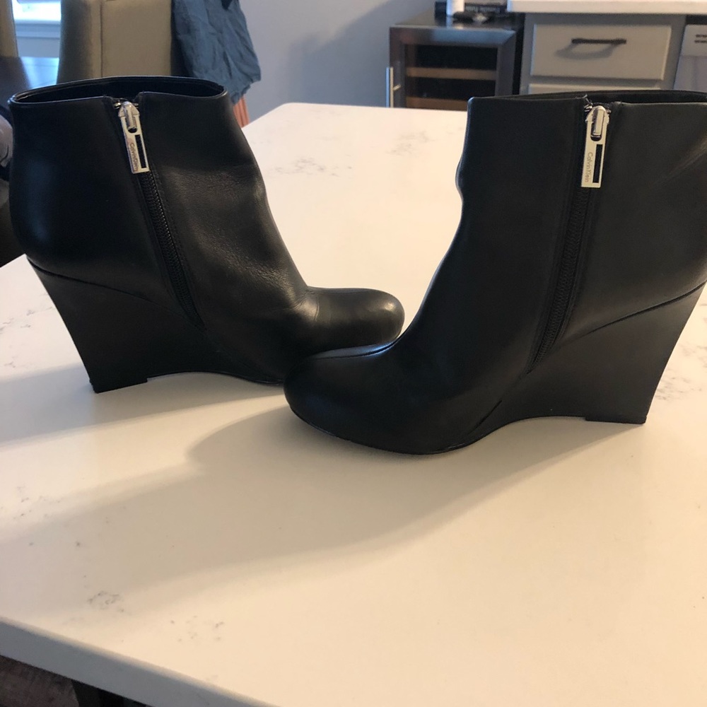 Calvin Klein booties